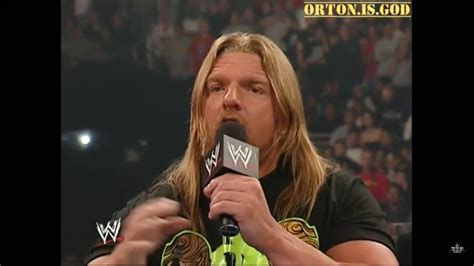 Triple H enlightens Randy about his large following within the gay ...